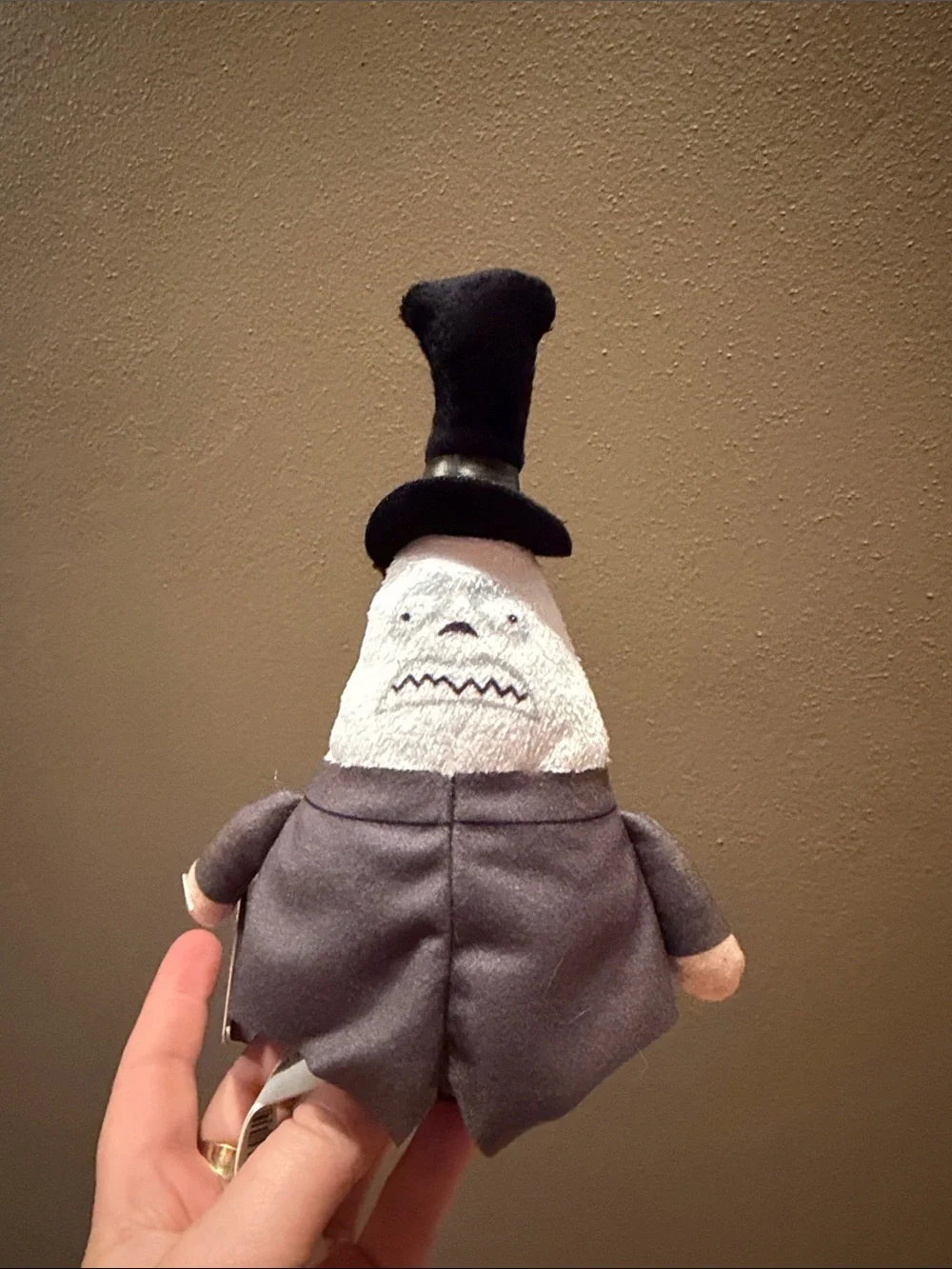 The Nightmare Before Christmas The Mayor 7-Inch Plush NWT